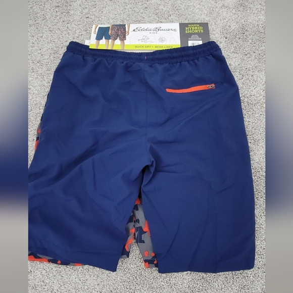 Eddie Bauer Boys Youth 2-Pack Hybrid Shorts Land To Sea Size 18/20 (XL) - Picture 6 of 7